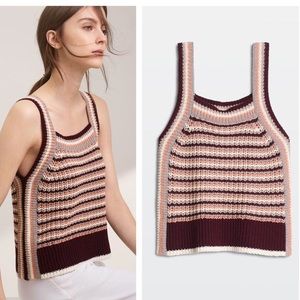 Wilfred Caumont knit top